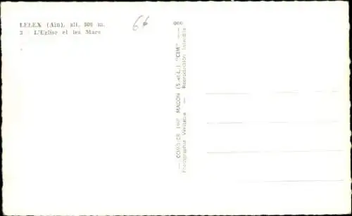 Ak Lelex Ain, Kirche, les Mars