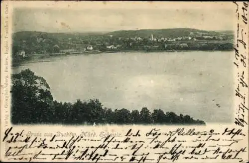 Ak Buckow in der Märkischen Schweiz, Seeblick