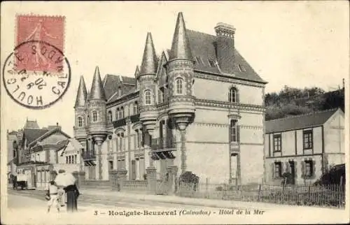 Ak Beuzeval Houlgate Calvados, Hotel de la Mer