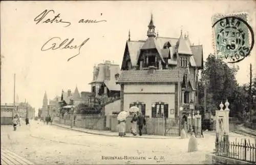 Ak Beuzeval Houlgate Calvados, Teilansicht, Gebäude