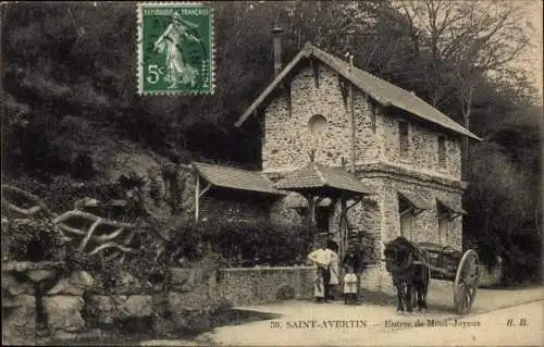 Ak Saint Avertin Indre et Loire, Entree de Mont-Joyeux