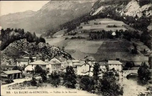 Ak La Balme de Renculer Isère, Vallee de la Bourne