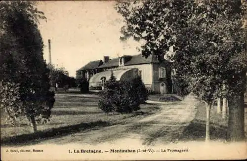 Ak Montauban Tarn et Garonne, La Fromagerie, J. Sorel, Bretagne, Landschaft, s Gebäude