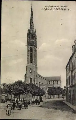 CPA Lambezellec Finistère, Église