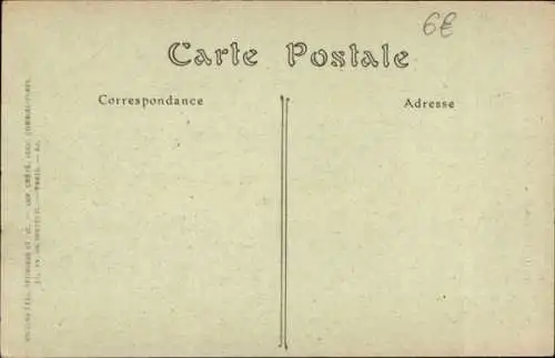 Ak Roscoff Finistère, Haus der Marie Stuart,  Architektur, straßenszene