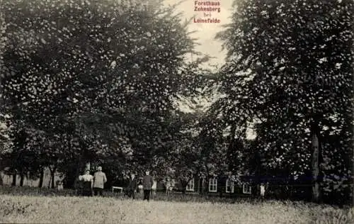 Ak Leinefelde Worbis im Eichsfeld, Zehnsberg, Forsthaus