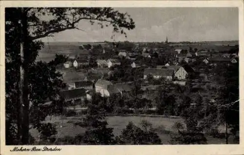 Ak Mohorn Wilsdruff in Sachsen, Blick auf den Ort