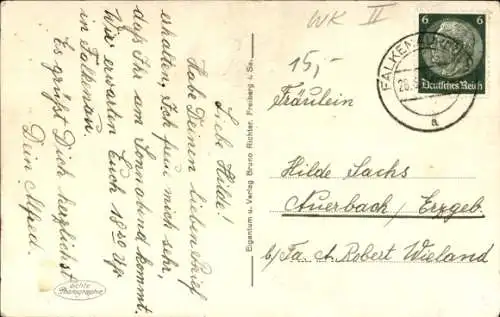 Ak Sokolov Falkenau an der Eger Region Karlsbad, Garnison, I Batl Inf Regt Nr 72