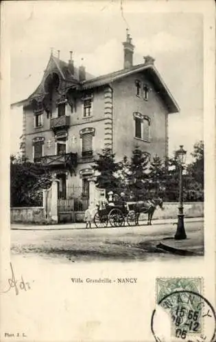 CPA Nancy Meurthe et Moselle, Villa Grandville