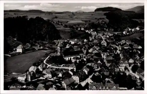 Ak Elzach Schwarzwald, Fliegeraufnahme