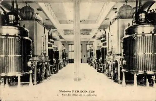 Ak Pontarlier Doubs, Maison Pernod Fils, Destillerie