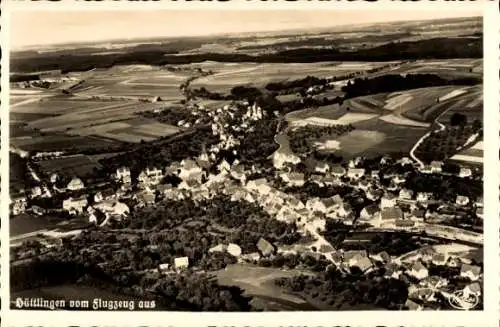 Ak Hüttlingen in Württemberg, Fliegeraufnahme