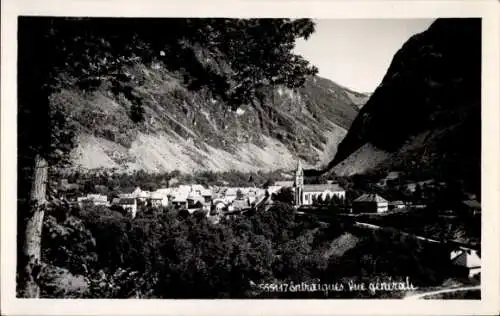 Foto Ak Entraigues Isère, Gesamtansicht