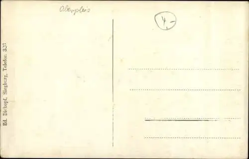 Foto Ak Schloss Wahn, Winter