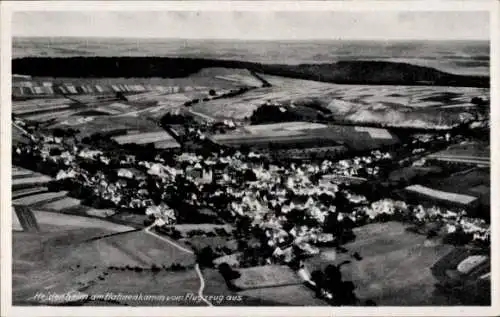 Ak Heidenheim am Hahnenkamm Mittelfranken, Luftaufnahme