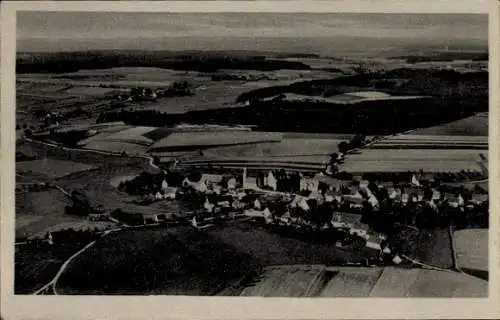 Ak Hürbel Oberschwaben Württemberg, Luftaufnahme von  ländliche Landschaft, keine Menschen sichtb