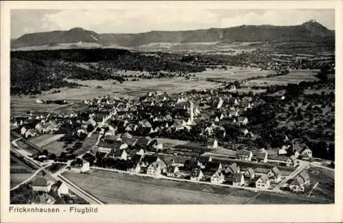 Ak Frickenhausen am Neckar Württemberg, Fliegeraufnahme