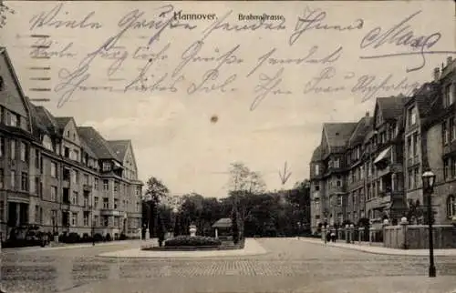 Ak Hannover in Niedersachsen, Brahmsstraße