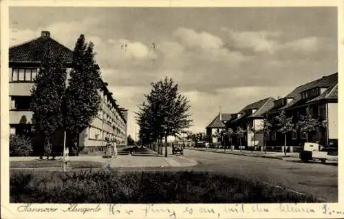 Ak Hannover Groß Buchholz, Wohnviertel in der Klingerstraße