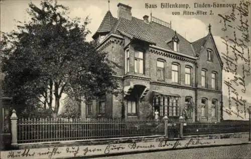 Ak Linden Limmer Hannover, Haus Hillenkamp