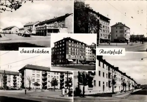 Ak Saarbrücken im Saarland, Rastpfuhl