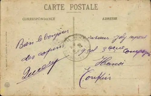 Ak Saïgon Cochinchine Vietnam, Marchand du Soupe Chinois