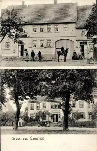 Ak Gamstedt Erfurt in Thüringen, Gasthof zum Weimarischen Hof