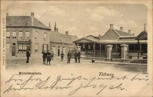 Ak Tilburg Nordbrabant Niederlande, Willemsplein