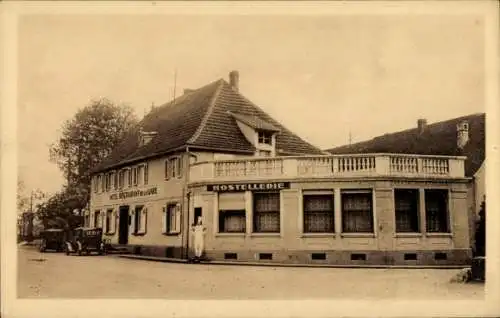 Ak Châtenois Kestenholz Elsass Bas Rhin, Hostellerie Herrmann