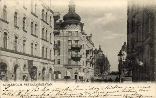 Ak Stockholm Schweden,  Vestmannagatan