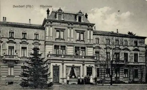 Ak Bendorf am Rhein, Rheinau