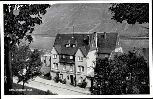 Ak Briedel an der Mosel, Hotel Briedeler Haus, Weinbau und Weinhandel