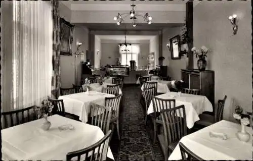 Ak Rengsdorf im Westerwald, Hotel, Speisesaal