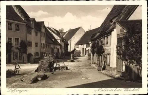 Ak Löffingen im Schwarzwald, Malerischer Winkel