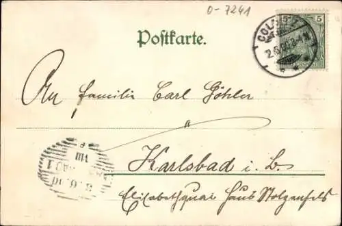 Ak Colditz in Sachsen, Haingasse und Hainberg