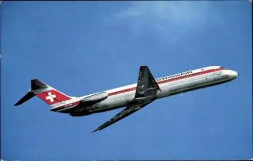 Ak Passagierflugzeug, SwissAir, McDonnell Douglas DC-9-51