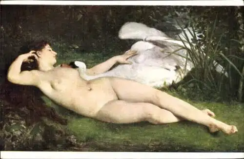Künstler Ak L. Courtat, Leda