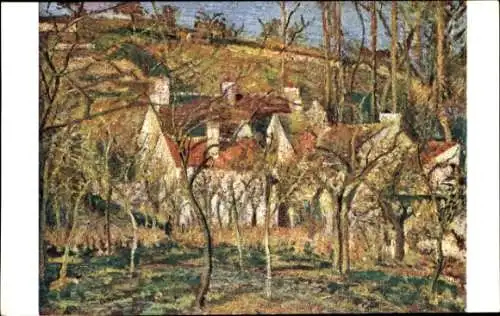 Künstler Ak Pissaro, C., Les toits rouges