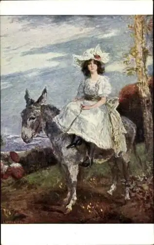 Künstler Ak Humbert, F., La promenade