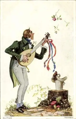 Künstler Ak Frank Jos., Ständchen