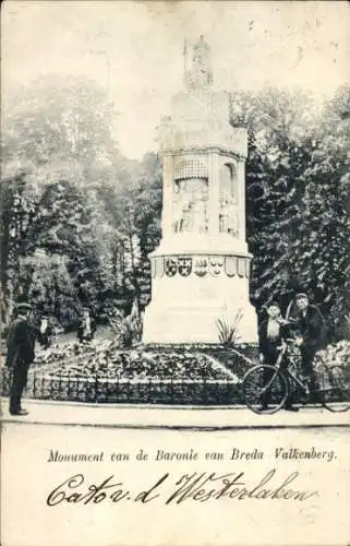 Ak Breda Nordbrabant Niederlande, Monument van de Baronie