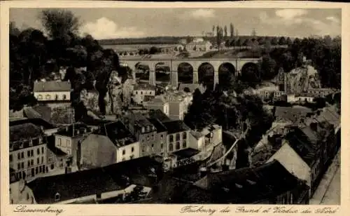Ak Luxembourg Luxemburg, Fort Thüngen, Trois Gland, Drei Eicheln, Dräi Eechelen, Landschaftsau...