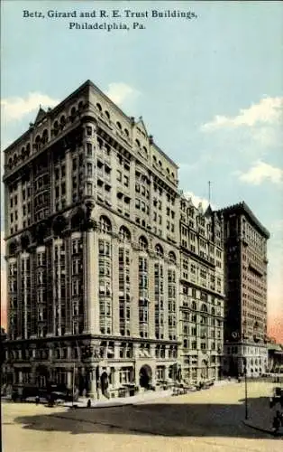 PC Philadelphia Pennsylvania USA, Betz, Girard and R. E. Trust Buildings