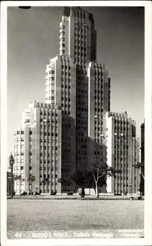 Ak Buenos Aires Argentinien, Edificio Kavanagh, Hochhaus, Architektur, städtische Landschaft