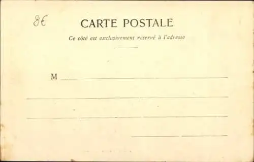 Ak Pithiviers Loiret, Rue et ancienne Chapelle de Notre-Dame du Chardon, Romanischer Stil
