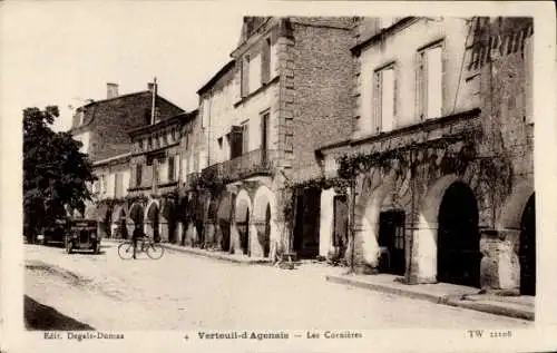 Ak Verteuil-d'Agenais Lot et Garonne, les Cornieres