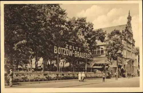 Ak Berlin Tiergarten, Bötzow Zelt 1, Bötzow-Brauerei, In den Zelten