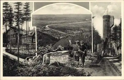 Ak Heidelberg am Neckar, Königstuhl