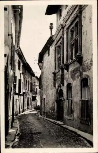 Ak L'Isle-sur-la-Sorgue Vaucluse, Rue Ledru-Rollin, Maison Renaissance