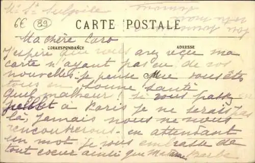 CPA Mont Saint Sulpice Yonne, Le Réservoir